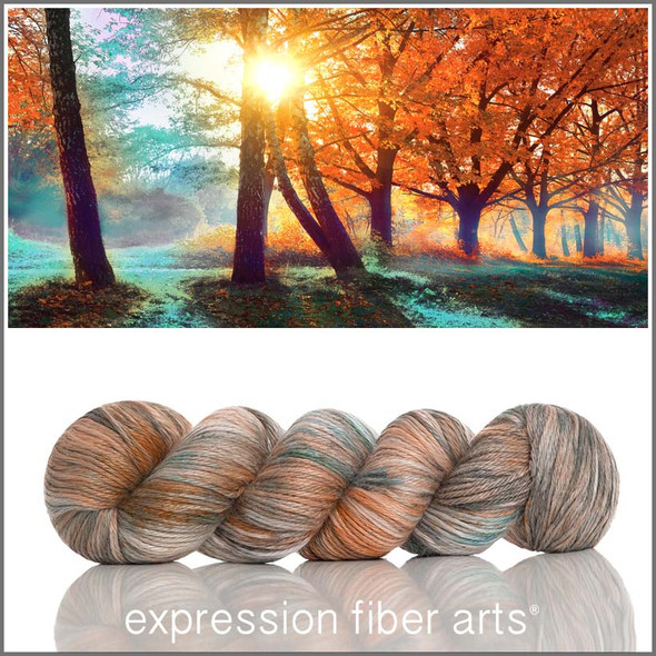 Amber Autumn 'ALPACA SILK' DK