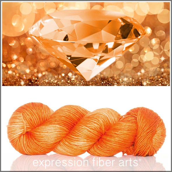 November Topaz 'PEARLESCENT' WORSTED