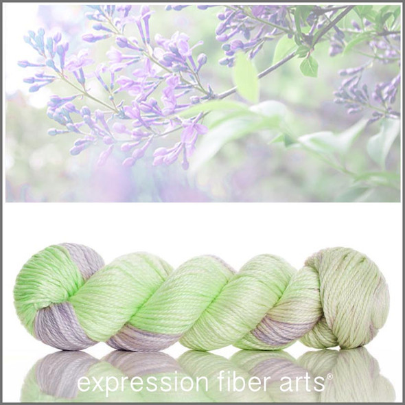 Lilac Garden 'LUSTER' WORSTED