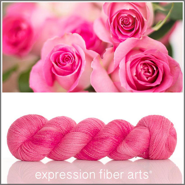 Hot Paris Roses 'ALPACA SILK' LACE