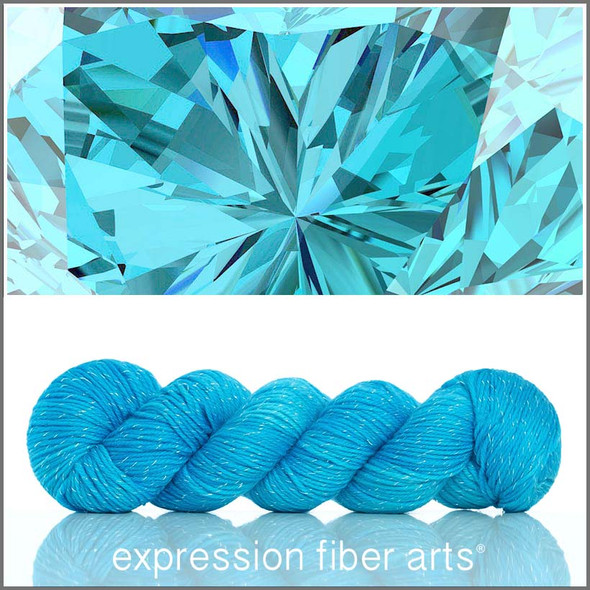 March Aquamarine 'SPARKLE' DK