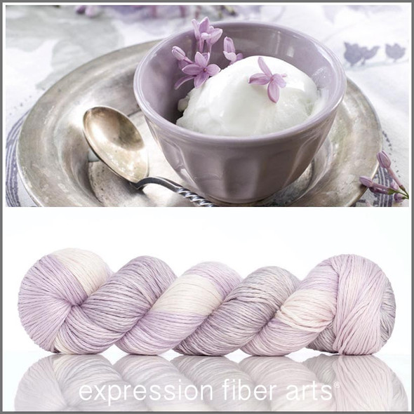 Lavender Ice Cream 'ALPACA SILK' DK