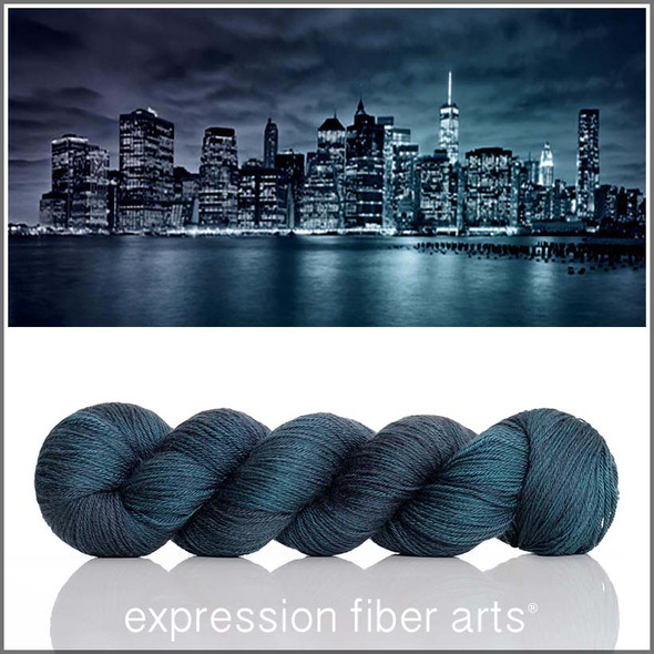 New York at Night 'CASHSILK' SOCK New York at Night 'CASHSILK' SOCK