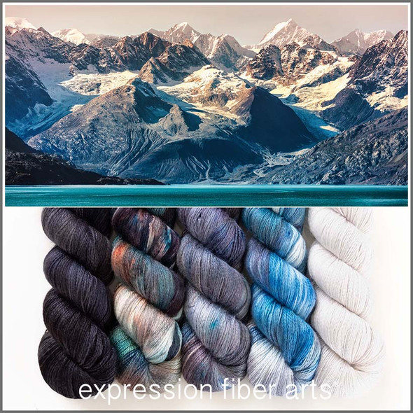 Melting Hues 'ALPACA SILK' LACE KIT