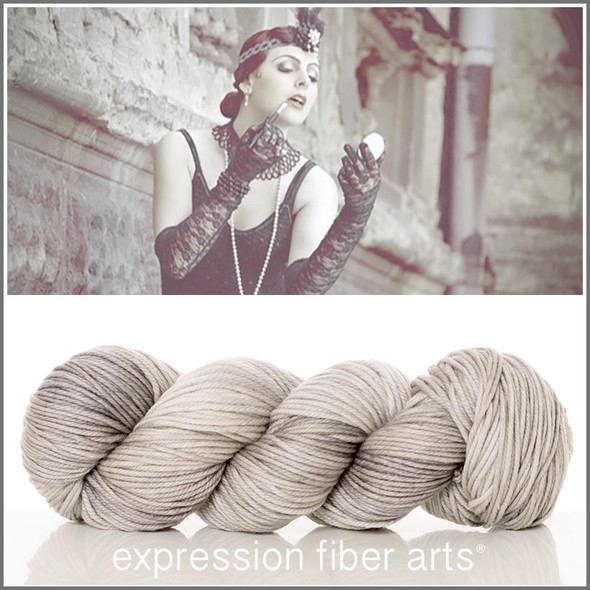 Oopsy Vintage Gray 'DEWY' DK