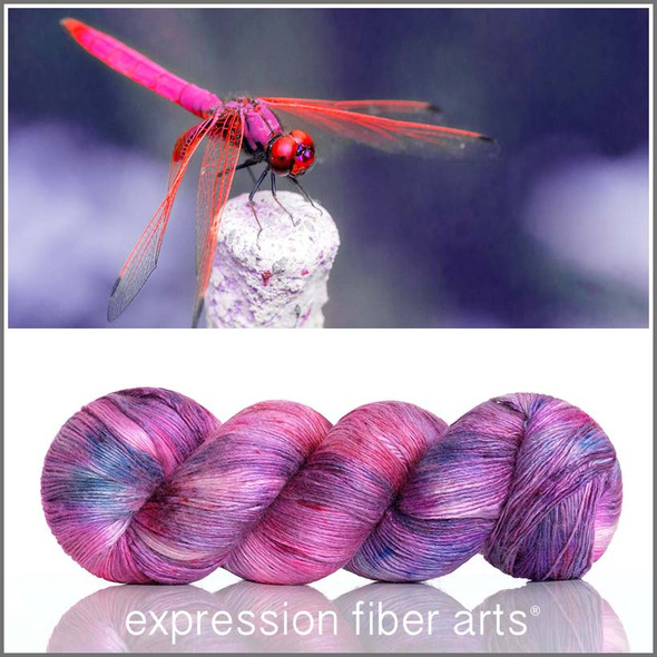 Pre-Order Crimson Marsh Glider 'PEARLESCENT' FINGERING'