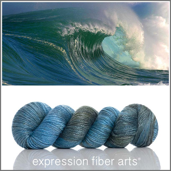 Pre-Order Swept Away 'LUSTER' WORSTED