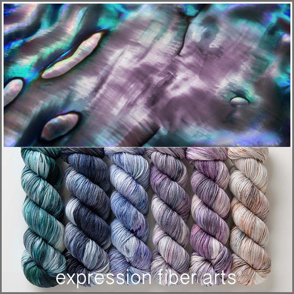 Pre-Order Abalone Hues 'DEWY' DK KIT Pre-Order Abalone Hues 'DEWY' DK KIT