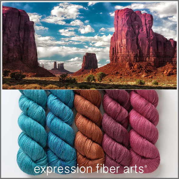Oopsy Mesa Hues 'ALPACA SILK' Lace Kit