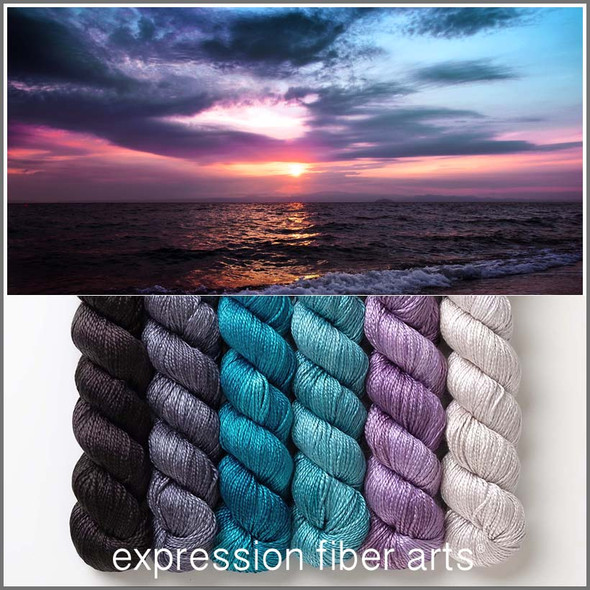 Pre-Order Sunset Serenade Hues 'ALLURE' FINGERING KIT