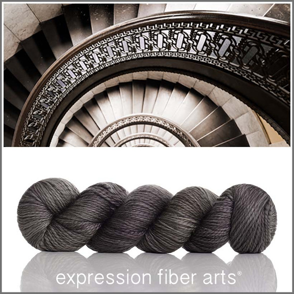 Pre-Order Spiral Staircase 'BUTTERY' WORSTED Pre-Order Spiral Staircase 'BUTTERY' WORSTED