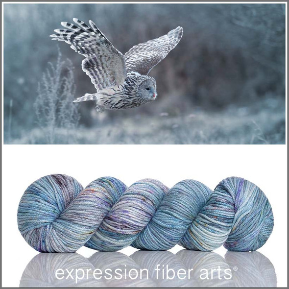 Pre-Order Ural Owl 'CREMA' WORSTED