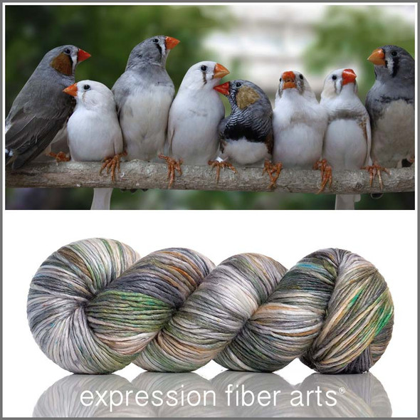 A Charm of Finches 'PEARLESCENT' WORSTED A Charm of Finches 'PEARLESCENT' WORSTED
