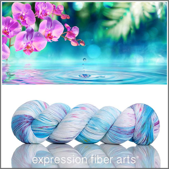 Orchid Zen 'CALMING COTTON' FINGERING