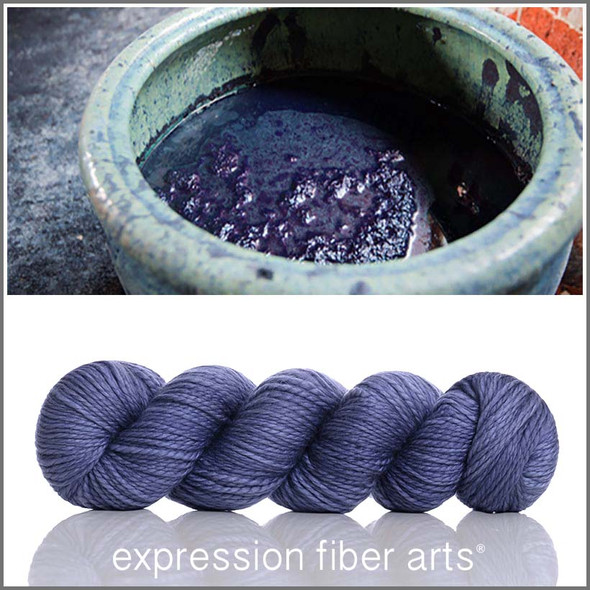 Oopsy Inky Indigo 'BUTTERY' WORSTED