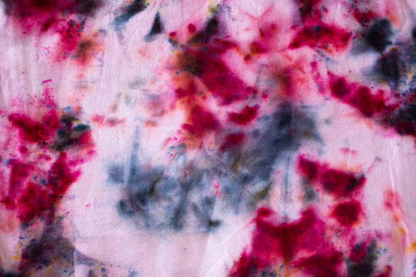 Pink Grosbeak Hand-Dyed Cotton Tote Bag