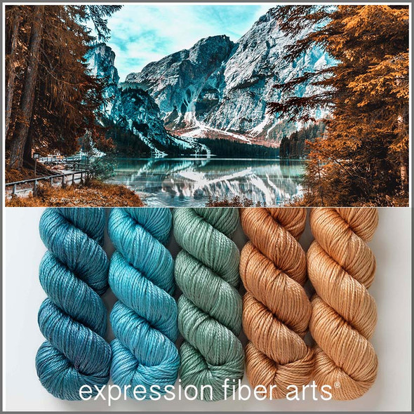 OOPSY Scintillating Hues 'LUSTER' WORSTED