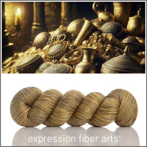 Ancient Gold 'LUSTER' WORSTED