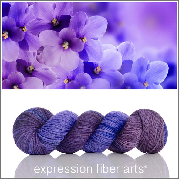 February Violet 'WONDER' WORSTED - Limited Edition