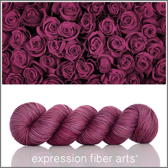 OOPSY Fuchsia Glow 'CREMA' WORSTED