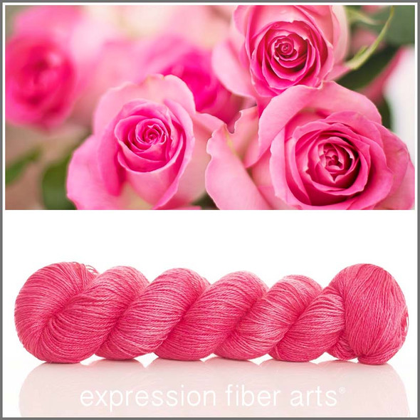 OOPSY Hot Paris Roses 'OASIS' FINGERING OOPSY Hot Paris Roses 'OASIS' FINGERING