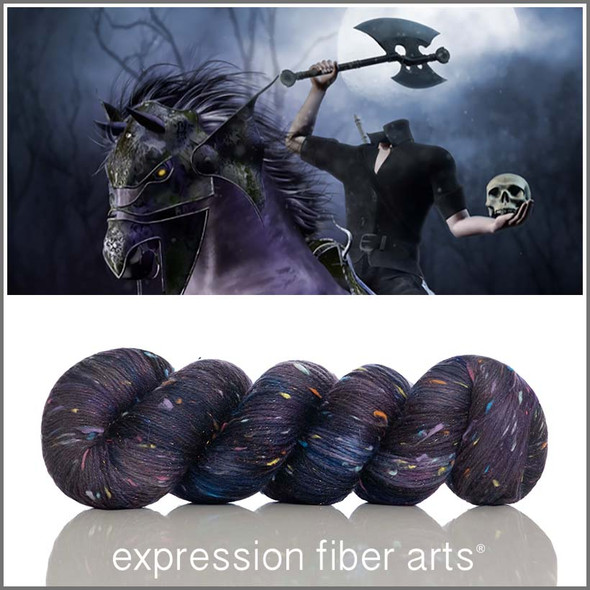 Oopsy Dark Hollow 'COSMIC CONFETTI' FINGERING