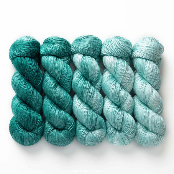 Oopsy Sea Glass Hues 'PEARLESCENT' FINGERING KIT Oopsy Sea Glass Hues 'PEARLESCENT' FINGERING KIT