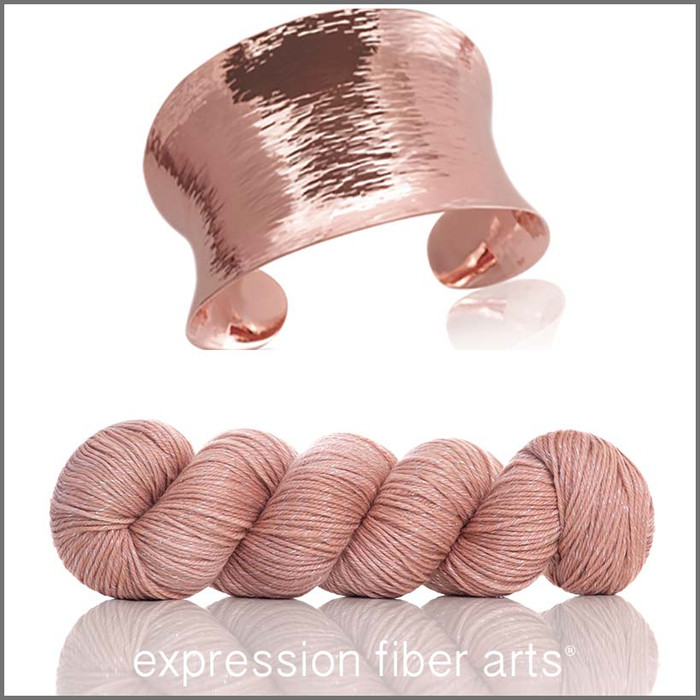 Rose Gold 'SPARKLE' DK