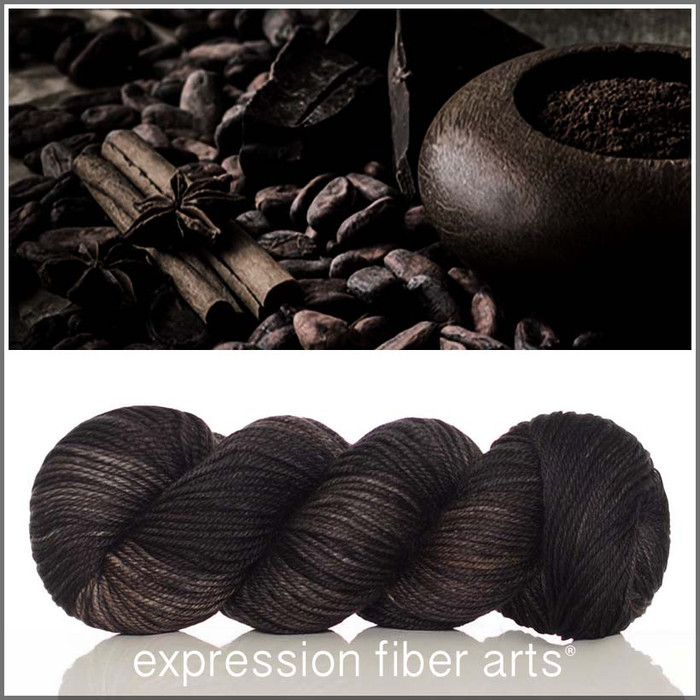 Oopsy Cocoa Black 'DEWY' DK