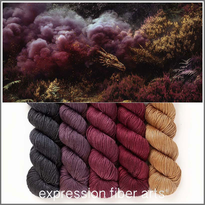 Smoke and Cinder Hues 'BEACON' DK KIT