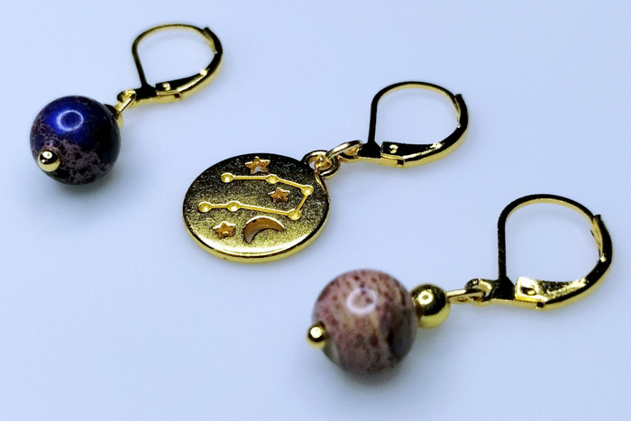 Libra Stitch Markers - Set of 3