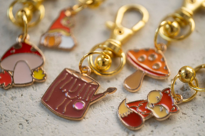 Woodland Tales Charms/Stitch Markers Woodland Tales Charms/Stitch Markers