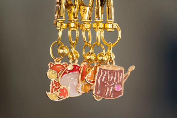 Woodland Tales Charms/Stitch Markers Woodland Tales Charms/Stitch Markers