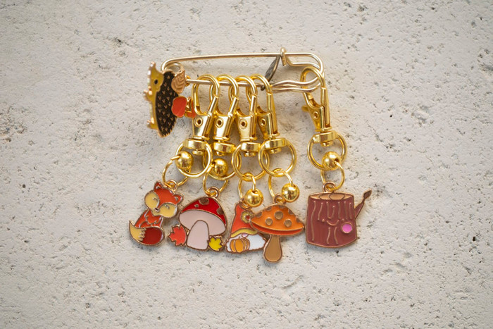 Woodland Tales Charms/Stitch Markers Woodland Tales Charms/Stitch Markers