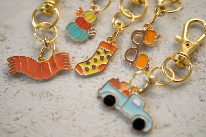 Golden Season Charms/Stitch Markers Golden Season Charms/Stitch Markers