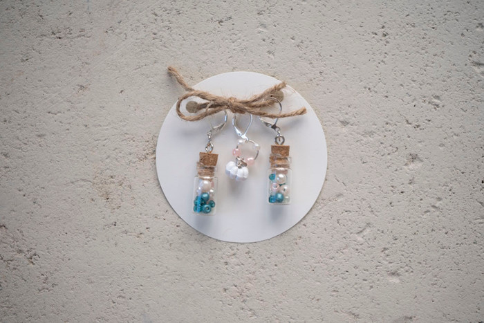 Ocean Mist Stitch Markers