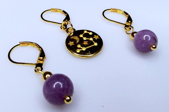 Sagittarius Stitch Markers - Set of 3