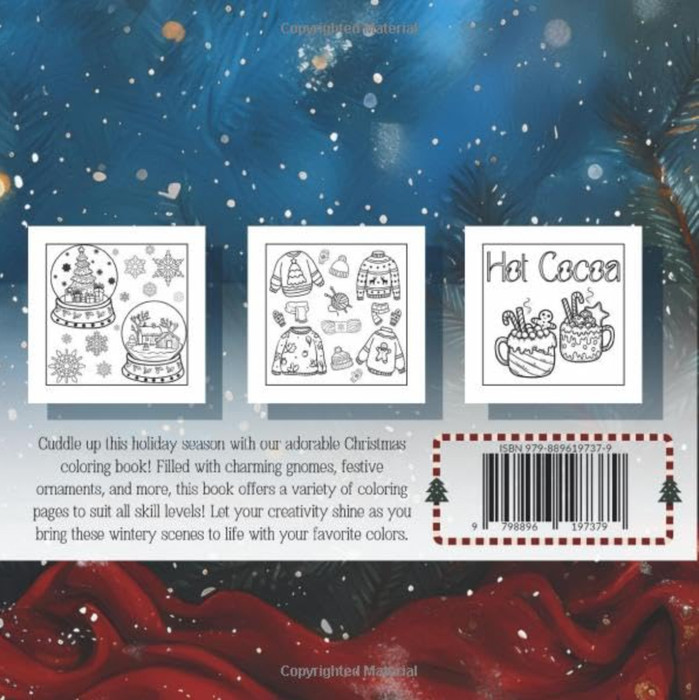 Cozy Christmas Coloring Book – Free Gift with Cozy Christmas Prismatic Fingering