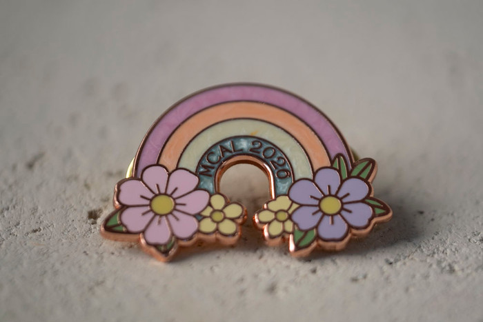 Arcoiris Enamel Pin - 2026 MCAL