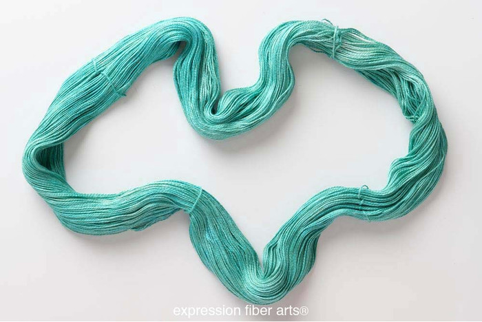 Pre-Order "Sea Woven & Spun" Book & Caribbean 'MOONGLEAM' FINGERING Bundle