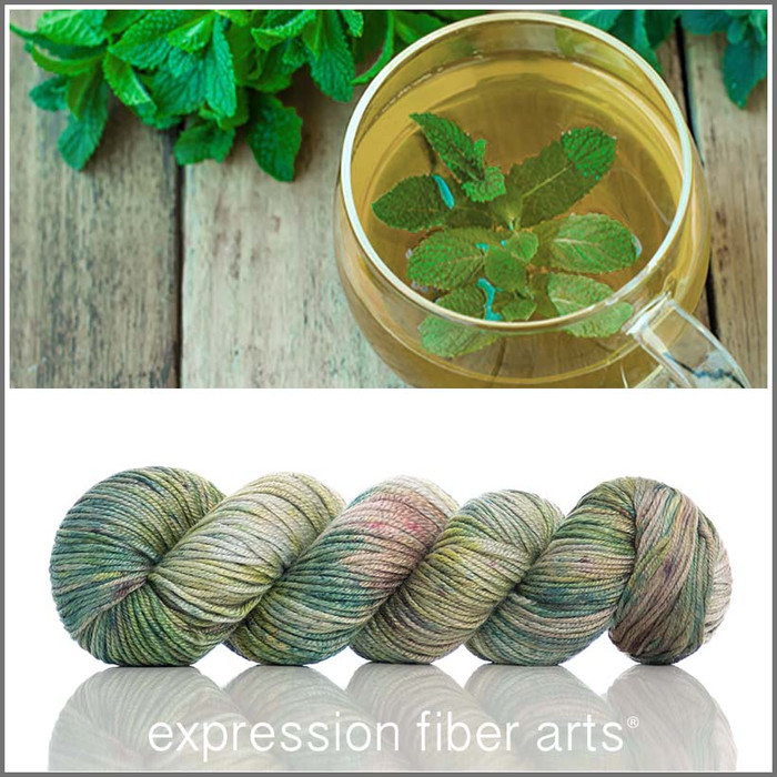 Cup of Peppermint 'CREMA' WORSTED