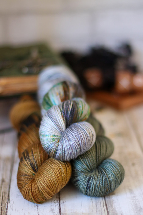 Pre-Order Sri Lankan Leopard Hues 'STARLIGHT' FINGERING KIT