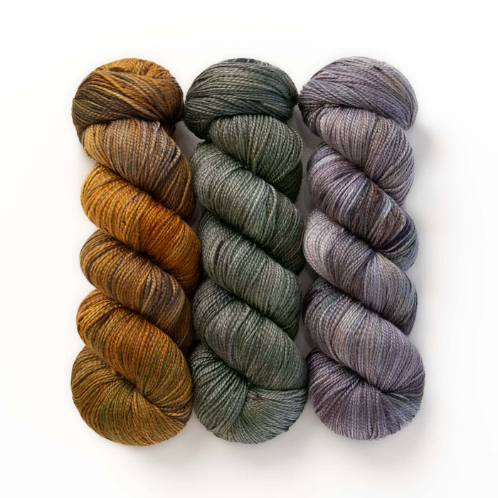Sri Lankan Leopard Hues 'STARLIGHT' FINGERING KIT