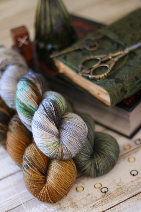 OOPSY Sri Lankan Leopard Hues 'STARLIGHT' FINGERING KIT