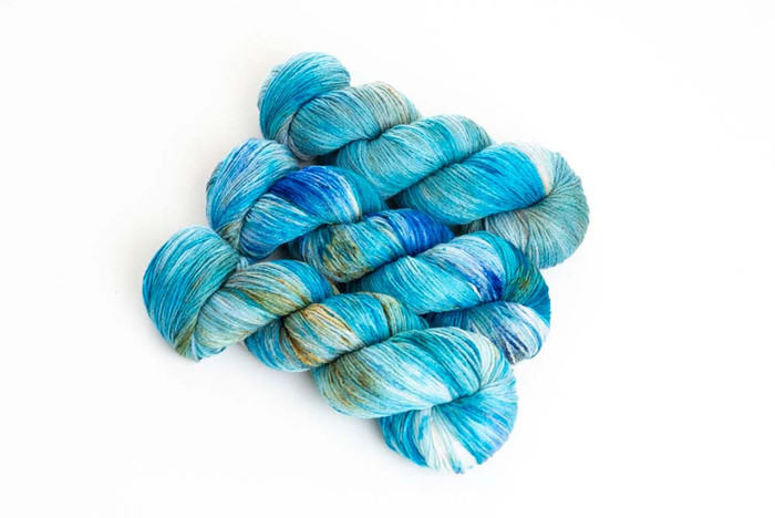 Salt Air and Solitude 'CASHSILK' SOCK
