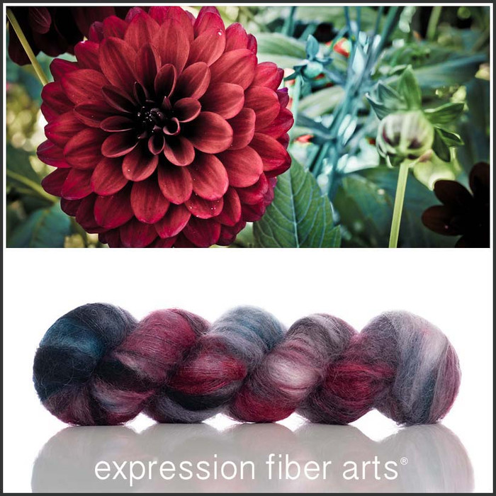 Crimson Mum 'GOSSAMER SILK' LACE