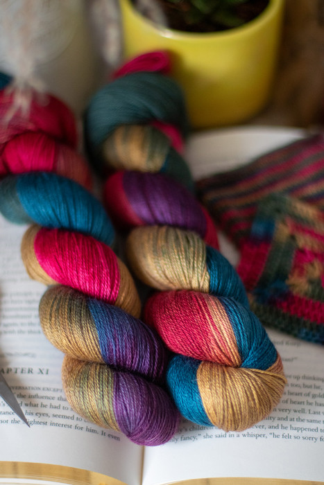 Tea and Cake 'YAK SILK' FINGERING