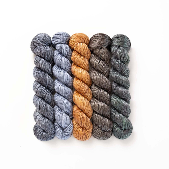 Pre-Order Twilight Fog Hues 'LUSTER' WORSTED MINI KIT