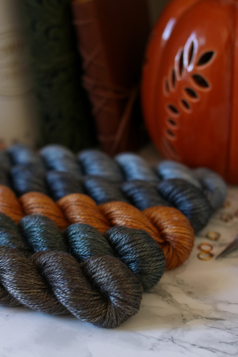 Pre-Order Twilight Fog Hues 'LUSTER' WORSTED MINI KIT