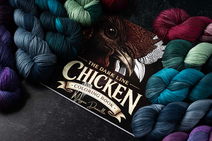 The Dark Line Chicken Coloring Book – Free Gift with Purchase (See Details Below)